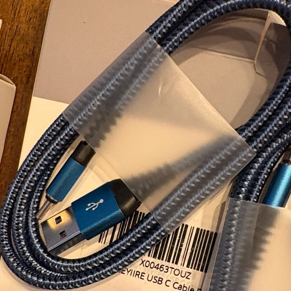 3 x USB-C Cables NWT!
